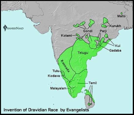 British evangelicals divided India in Aryans and&nbsp;Dravidian